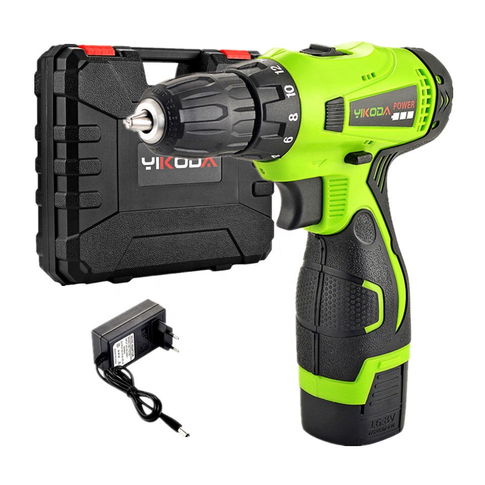 16.8 Volts Cordless Drill for Home DIY Decoration Hand Li-ion Screwdriver Combo Kits Battery Power Tool